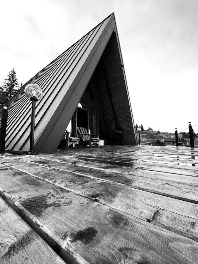 Nordik Cabin - Aframe With 2 Bedrooms Mărişel Eksteriør bilde